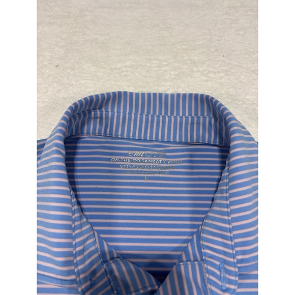 Lot Of 2 Vineyard Vines On The Go Sankaty Polo Mens Performance Stretch Large - Picture 14 of 16